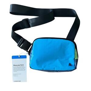 NWT NEW Rareform Zion Sling Eco Bag Recycled Belt Bag Blue Purse Hip Waist Pack